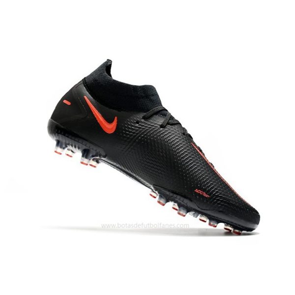 Nike Phantom GT Elite DF AG Pro Negro Rojo Gris